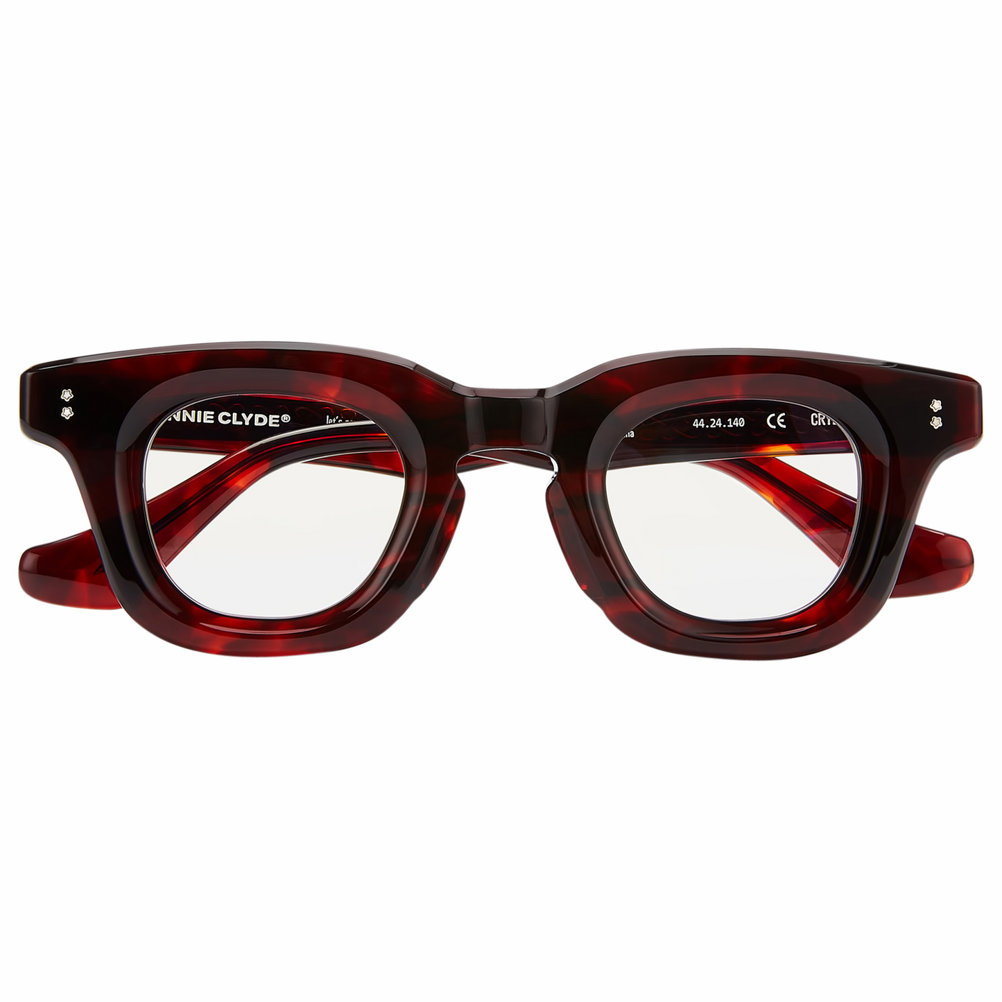 CRYBABY / RED TORTOISE & CLEAR LENS