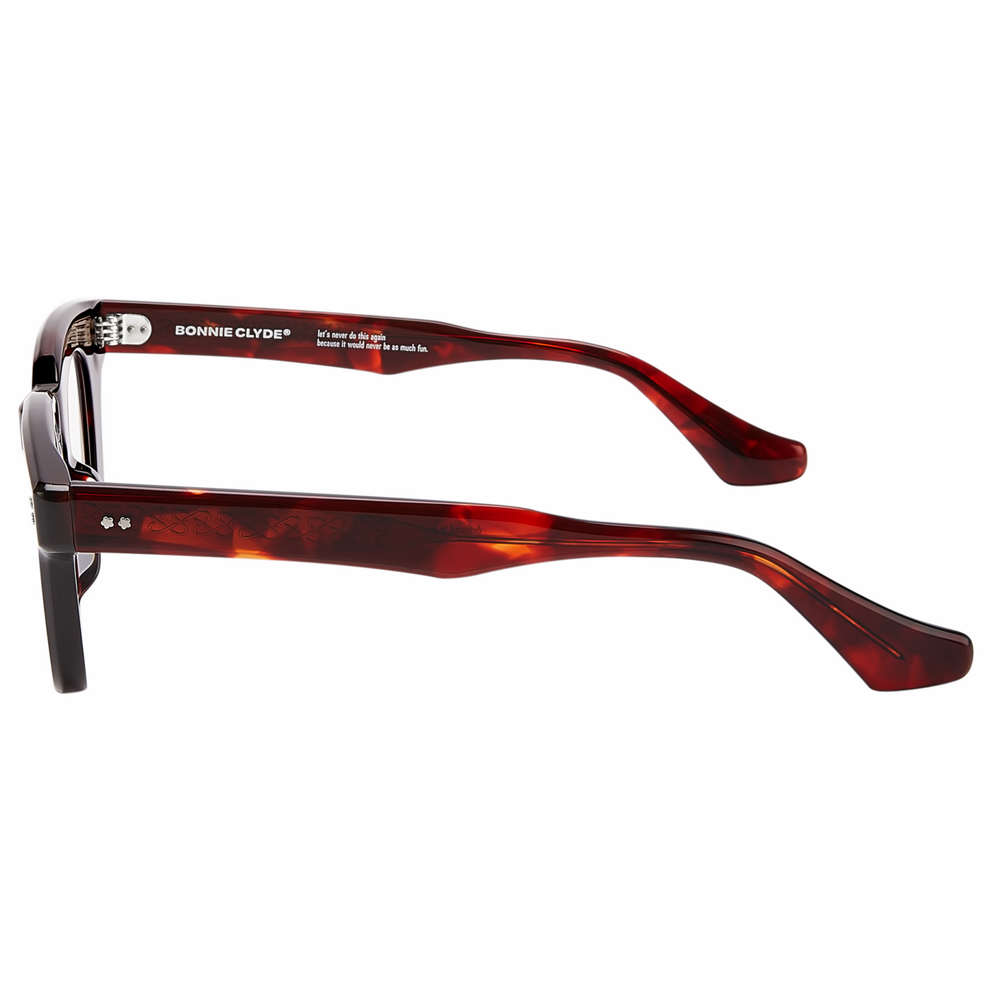 CRYBABY / RED TORTOISE & CLEAR LENS