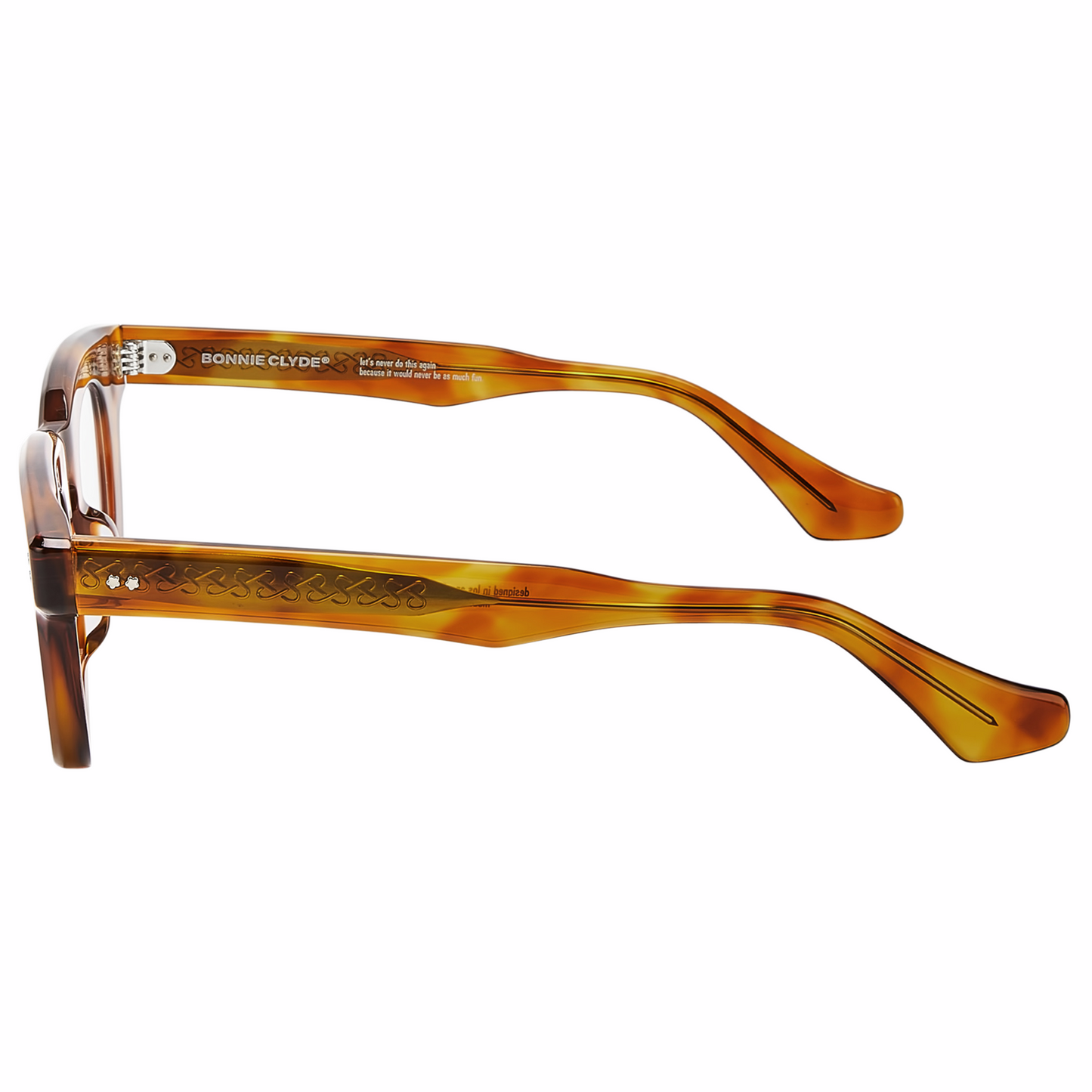 CRYBABY / ORANGE TORTOISE & CLEAR LENS