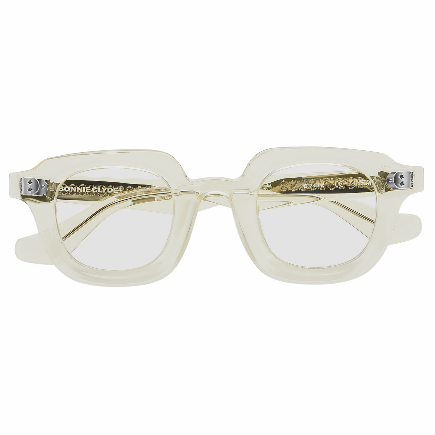 GUSTAVE / TRANSPARENT YELLOW & CLEAR LENS