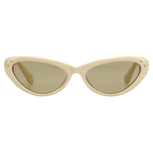 PUPPY / LIGHT YELLOW & OLIVE LENS