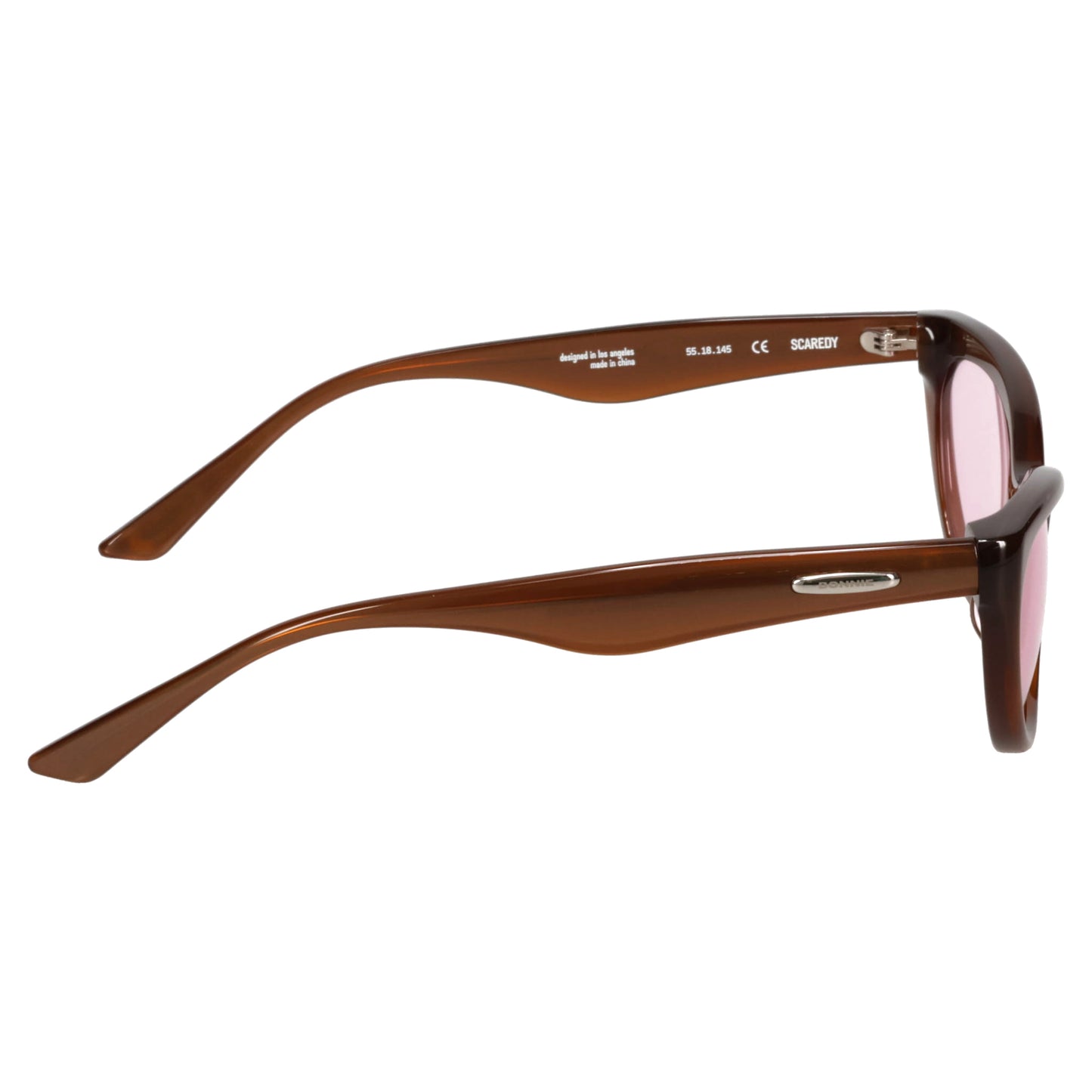 SCAREDY / BROWN & FUSCHIA LENS