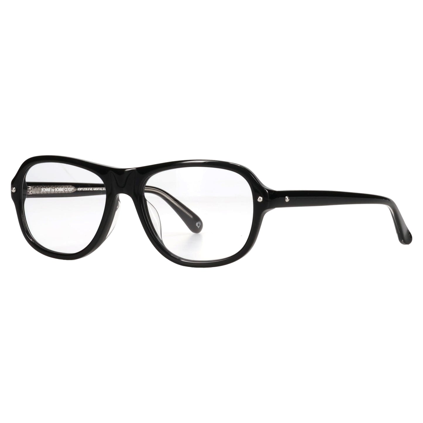 BOSS FIGH / BLACK & CLEAR LENS