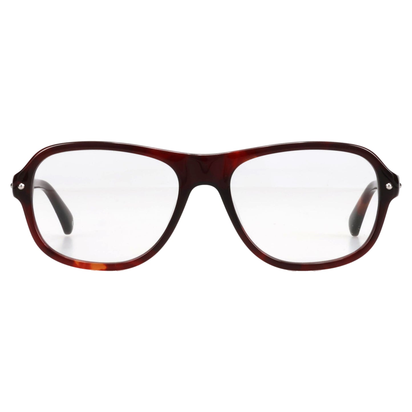 BOSS FIGH / RED TORTOISE & CLEAR LENS