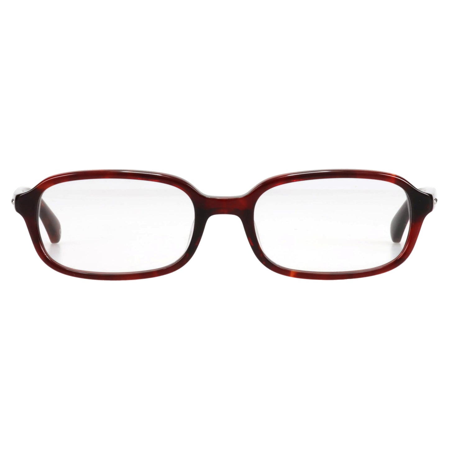 COMEDY / RED TORTOISE & CLEAR LENS