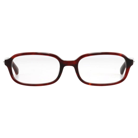 COMEDY / RED TORTOISE & CLEAR LENS