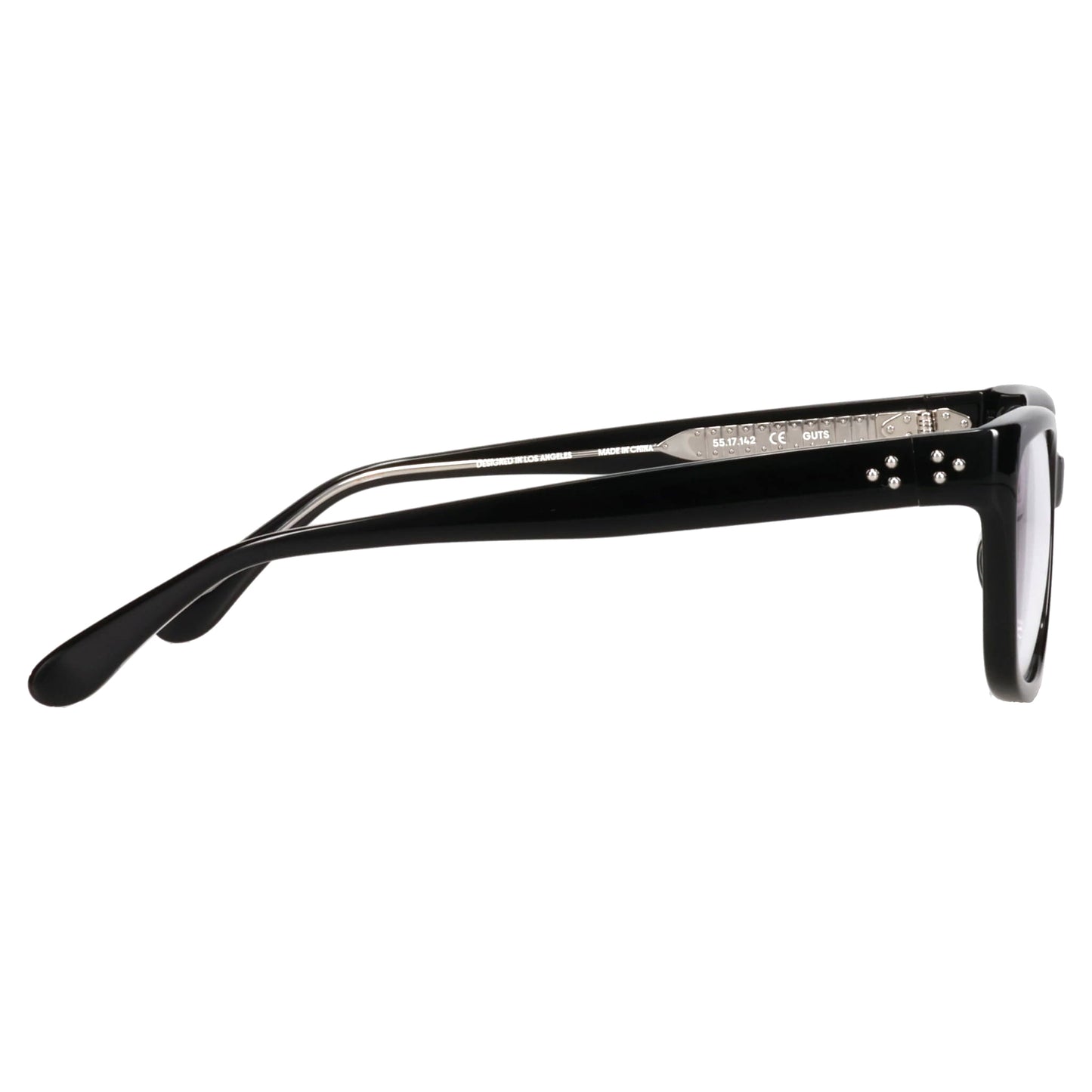 GUTS / BLACK & CLEAR LENS