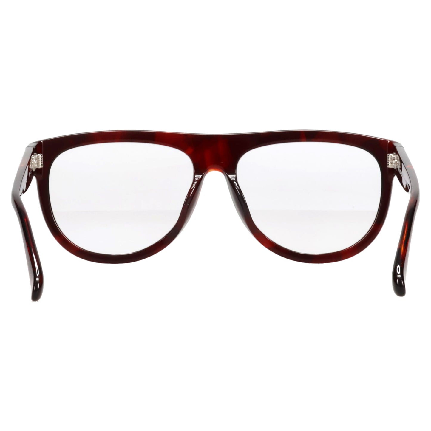 MOTH / RED TORTOISE & CLEAR LENS