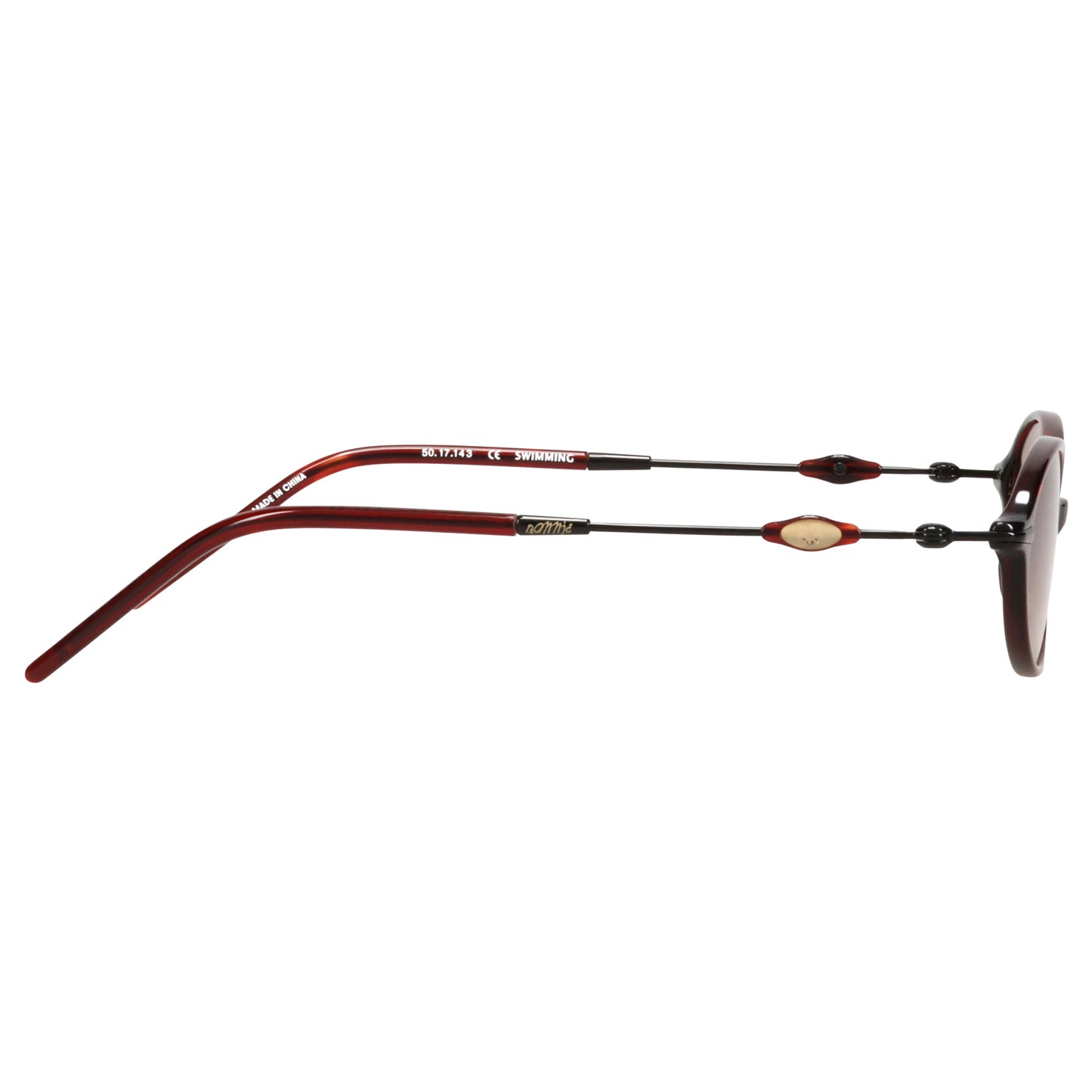 SWIMMING / BLACK RED TORTOISE & BROWN GRADIENT