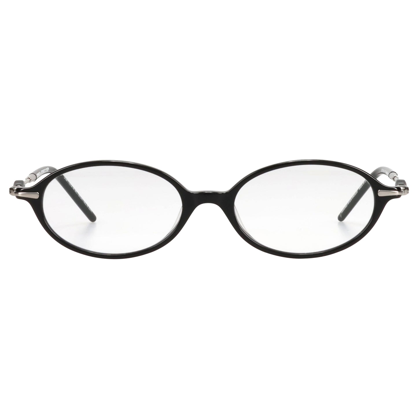 SWIMMING / SILVER BLACK & CLEAR LENS