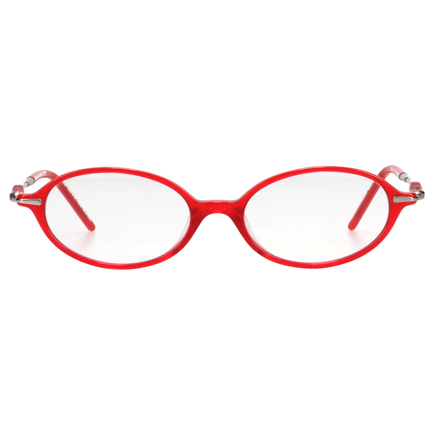 SWIMMING / SILVER LAYERED RED  & CLEAR LENS