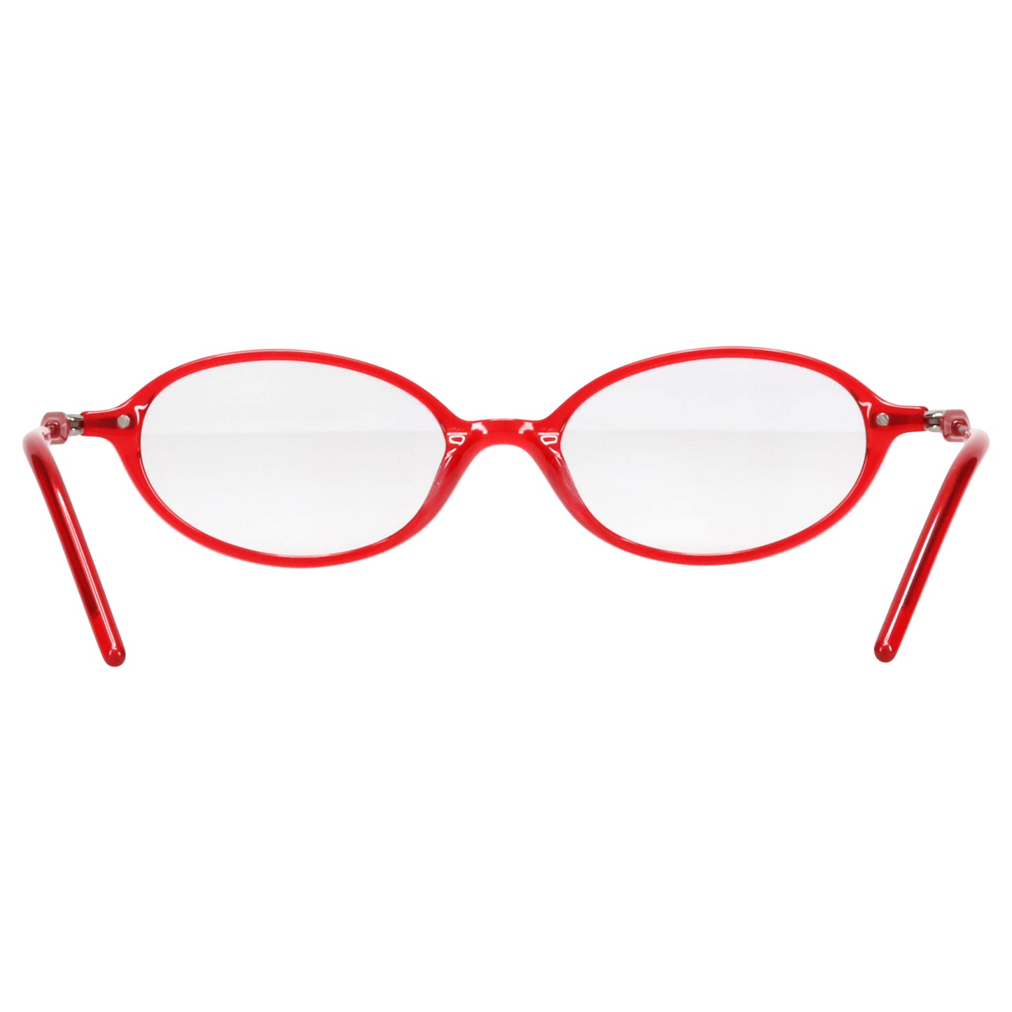 SWIMMING / SILVER LAYERED RED  & CLEAR LENS