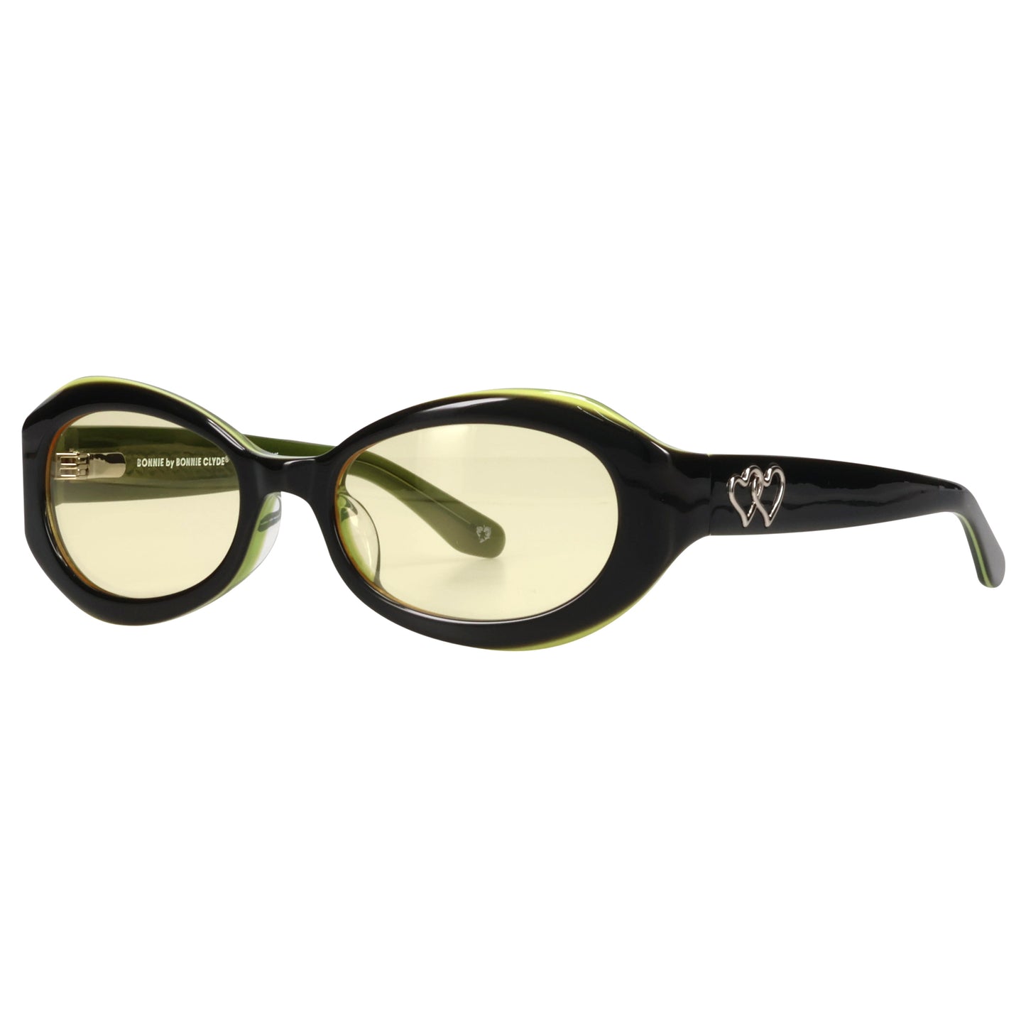 XOXOX2 / DARK GREEN & YELLOW TINT