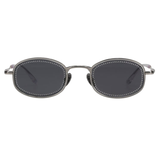 BICYCLE / SILVER & BLACK LENS