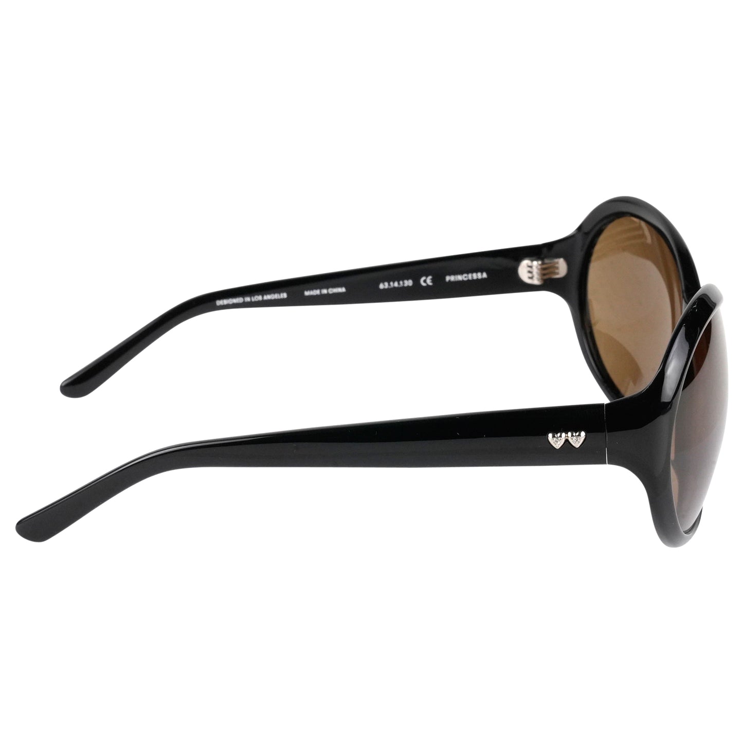 PRINCESSA / BLACK & BROWN LENS