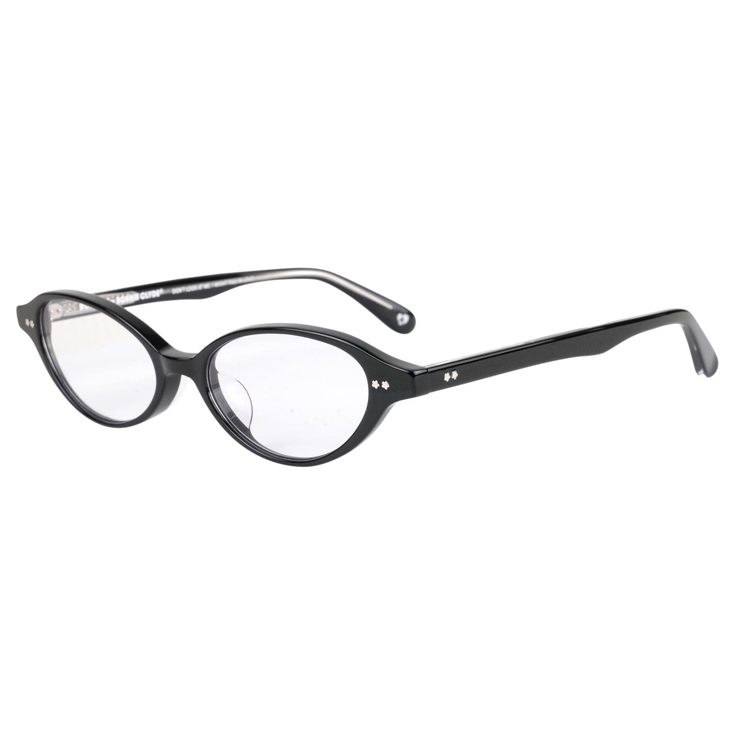 SMALL TALK / BLACK & CLEAR LENS