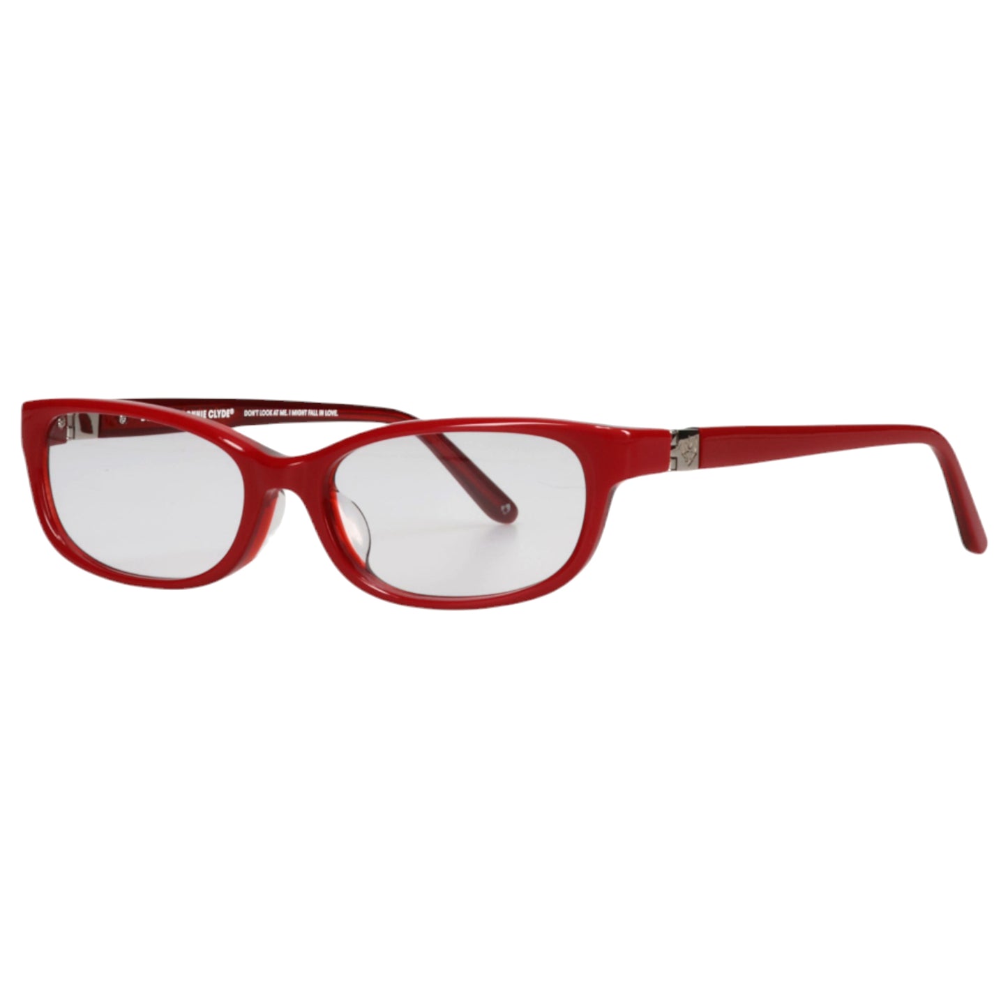 TRINKET / RED & CLEAR LENS