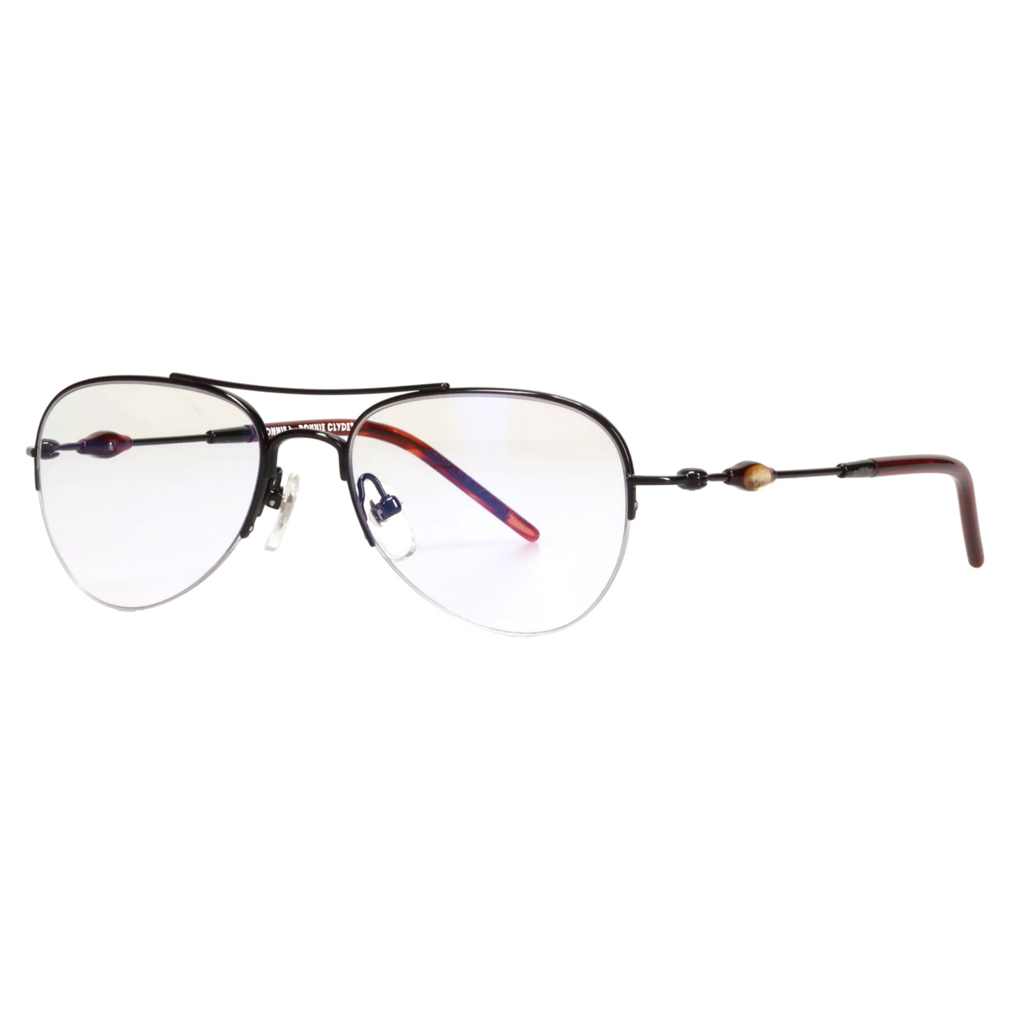 AUTOBIO / BLACK RED TORTOISE & CLEAR LENS