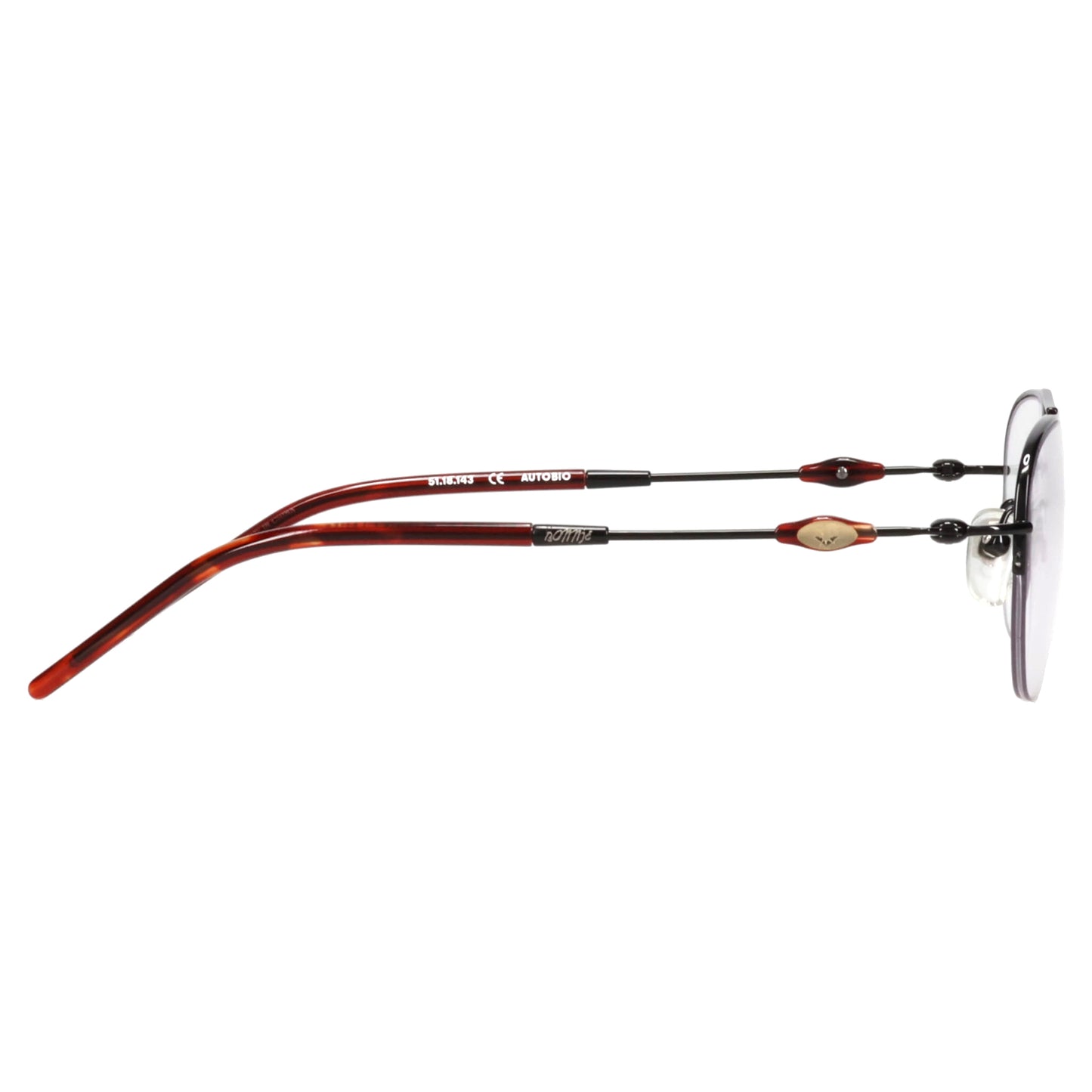 AUTOBIO / BLACK RED TORTOISE & CLEAR LENS