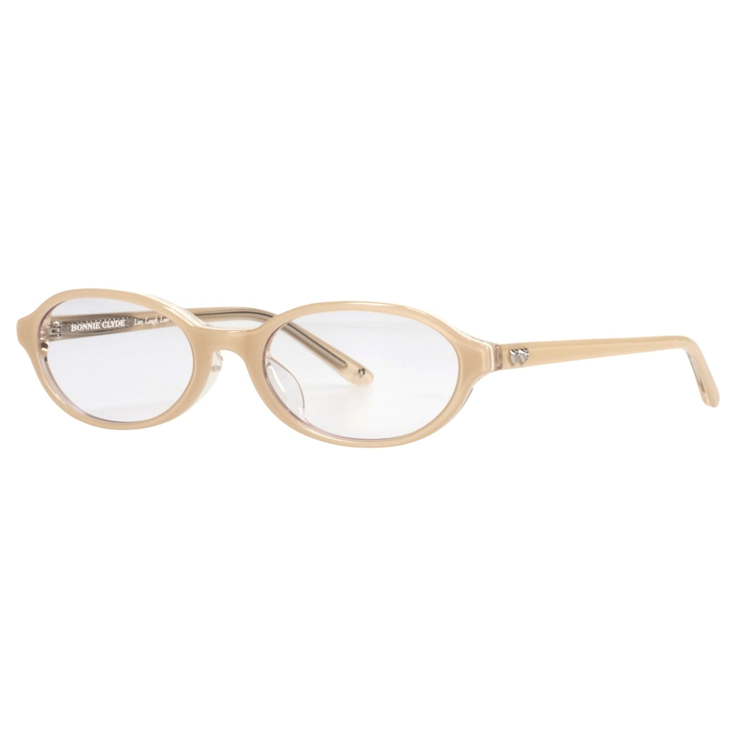 BABY / LAYERED OFF WHITE & CLEAR LENS