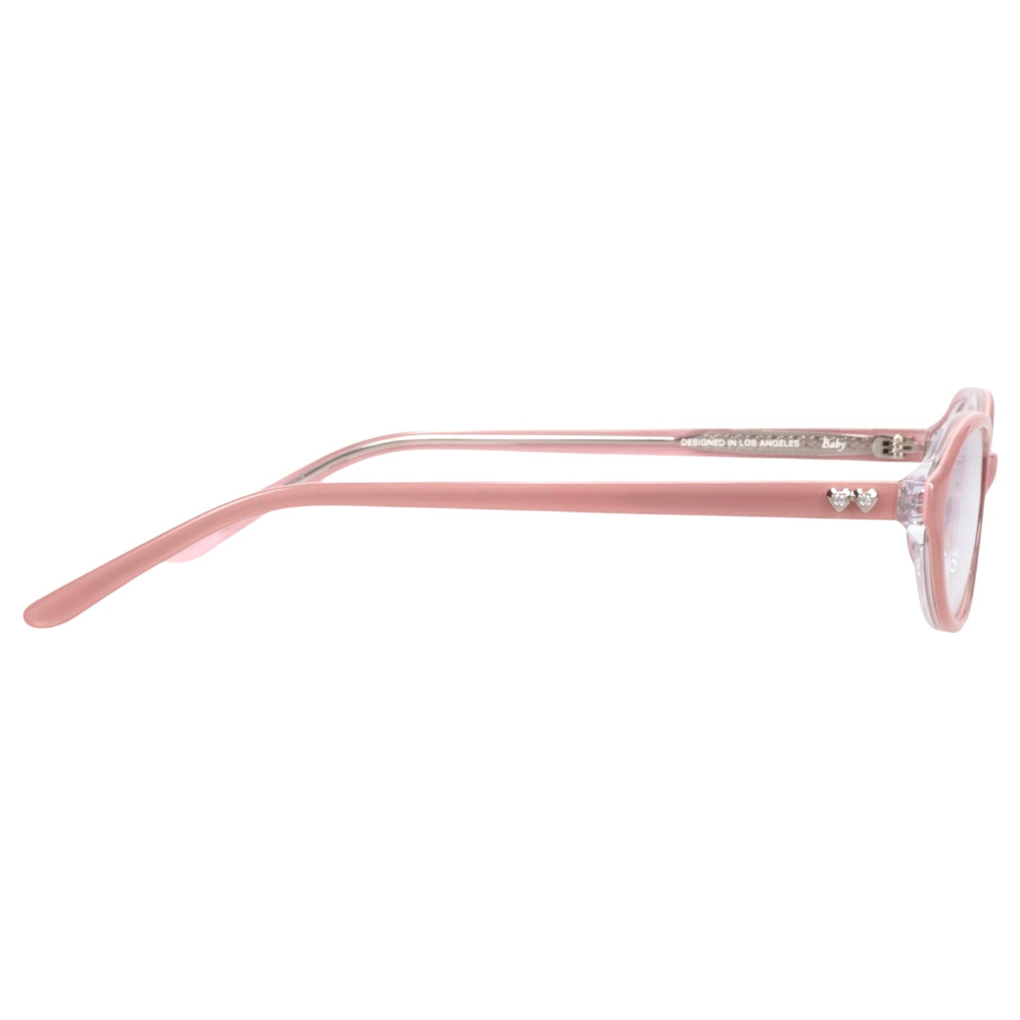 BABY / LAYERED PINK & CLEAR LENS