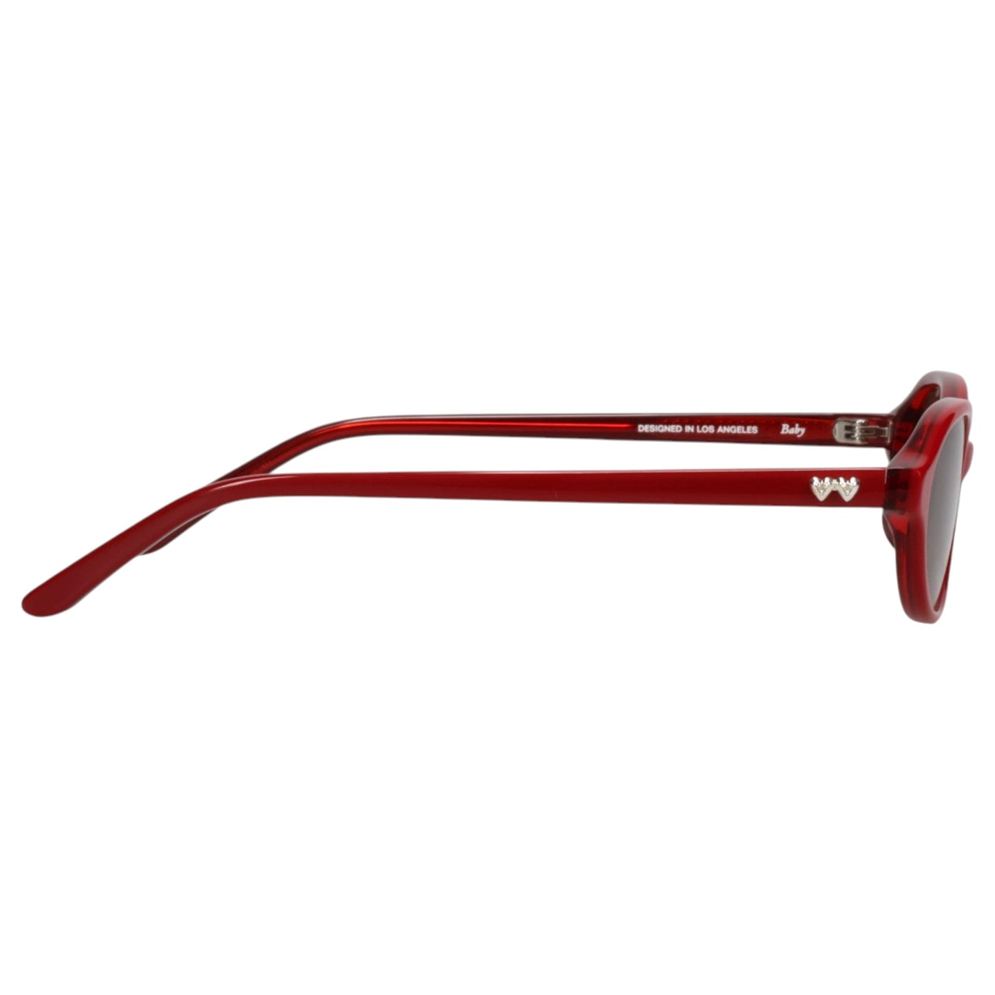 BABY / LAYERED RED & BROWN LENS