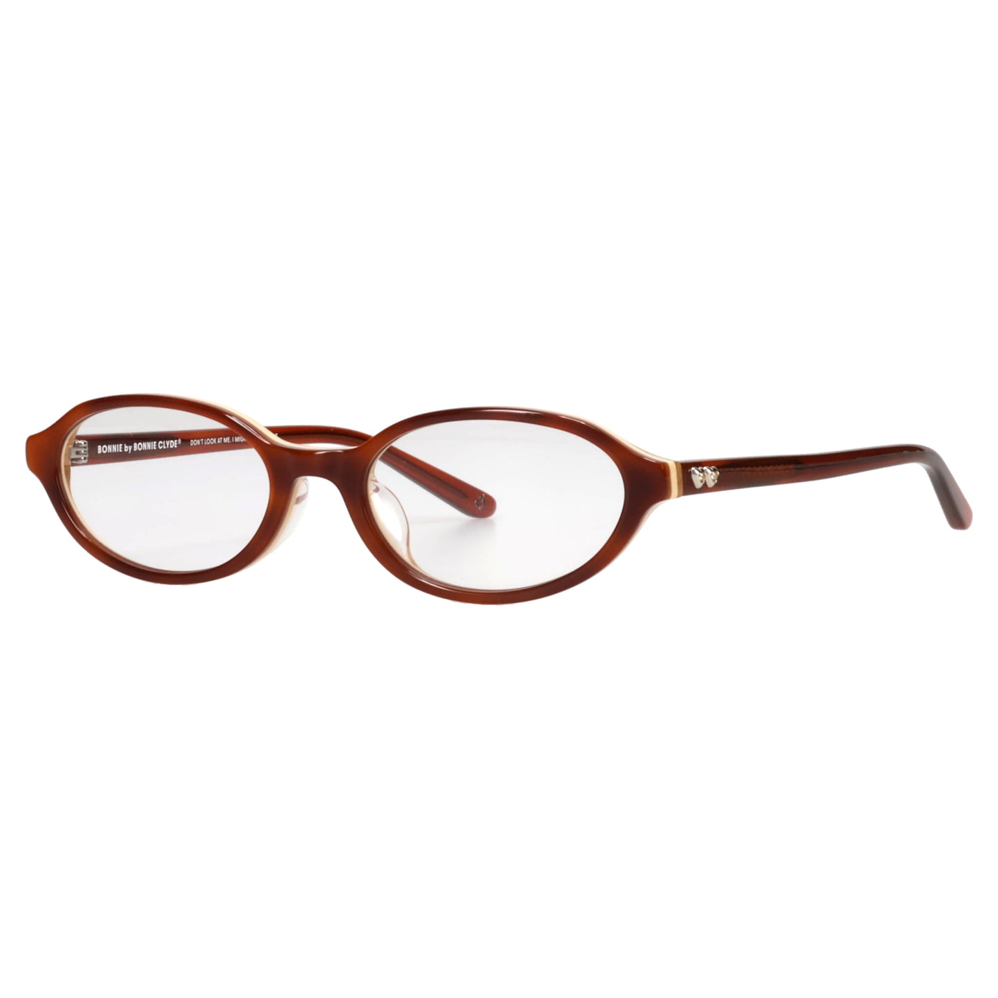 BABY / LAYERED BROWN TORTOISE & CLEAR LENS