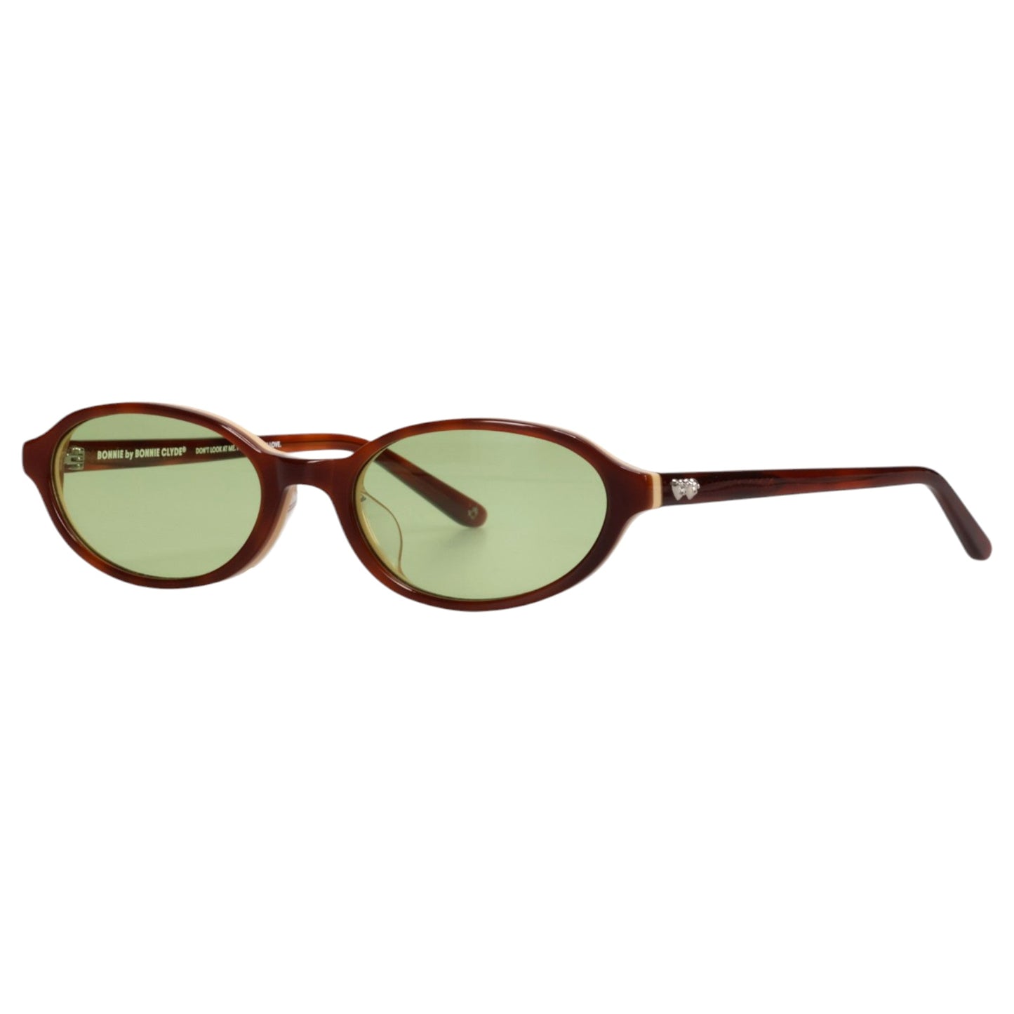 BABY / LAYERED BROWN TORTOISE & GREEN TINT