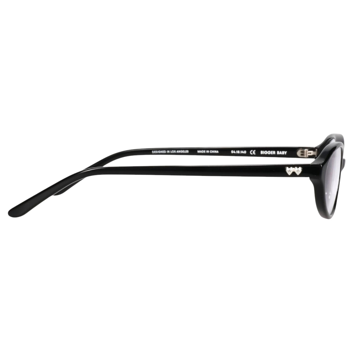 BIGGER BABY / BLACK & CLEAR LENS