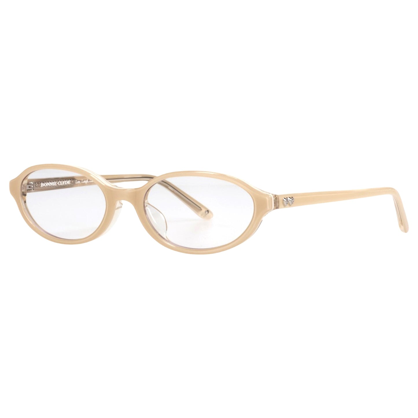 BIGGER BABY / LAYERED OFF WHITE & CLEAR LENS
