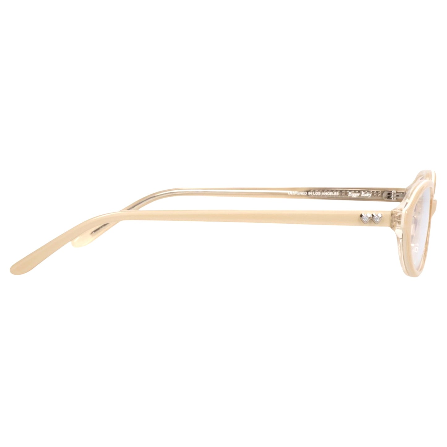 BIGGER BABY / LAYERED OFF WHITE & CLEAR LENS