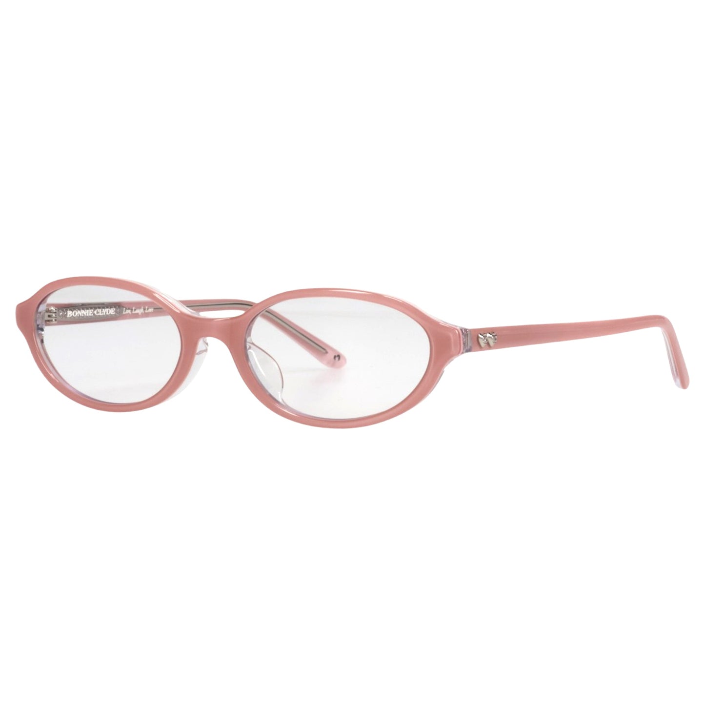 BIGGER BABY / LAYERED PINK & CLEAR LENS