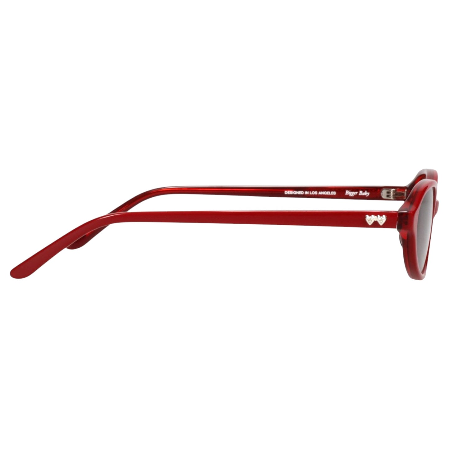 BIGGER BABY / LAYERED RED & BROWN LENS