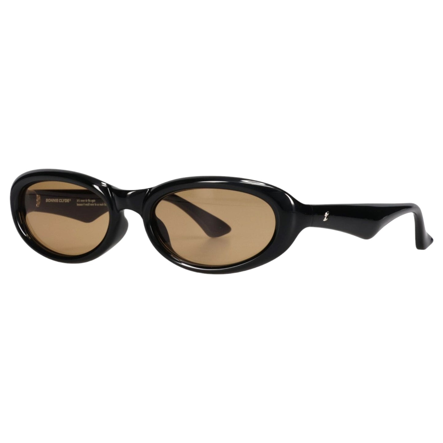 GROUPIE / BLACK & BROWN LENS