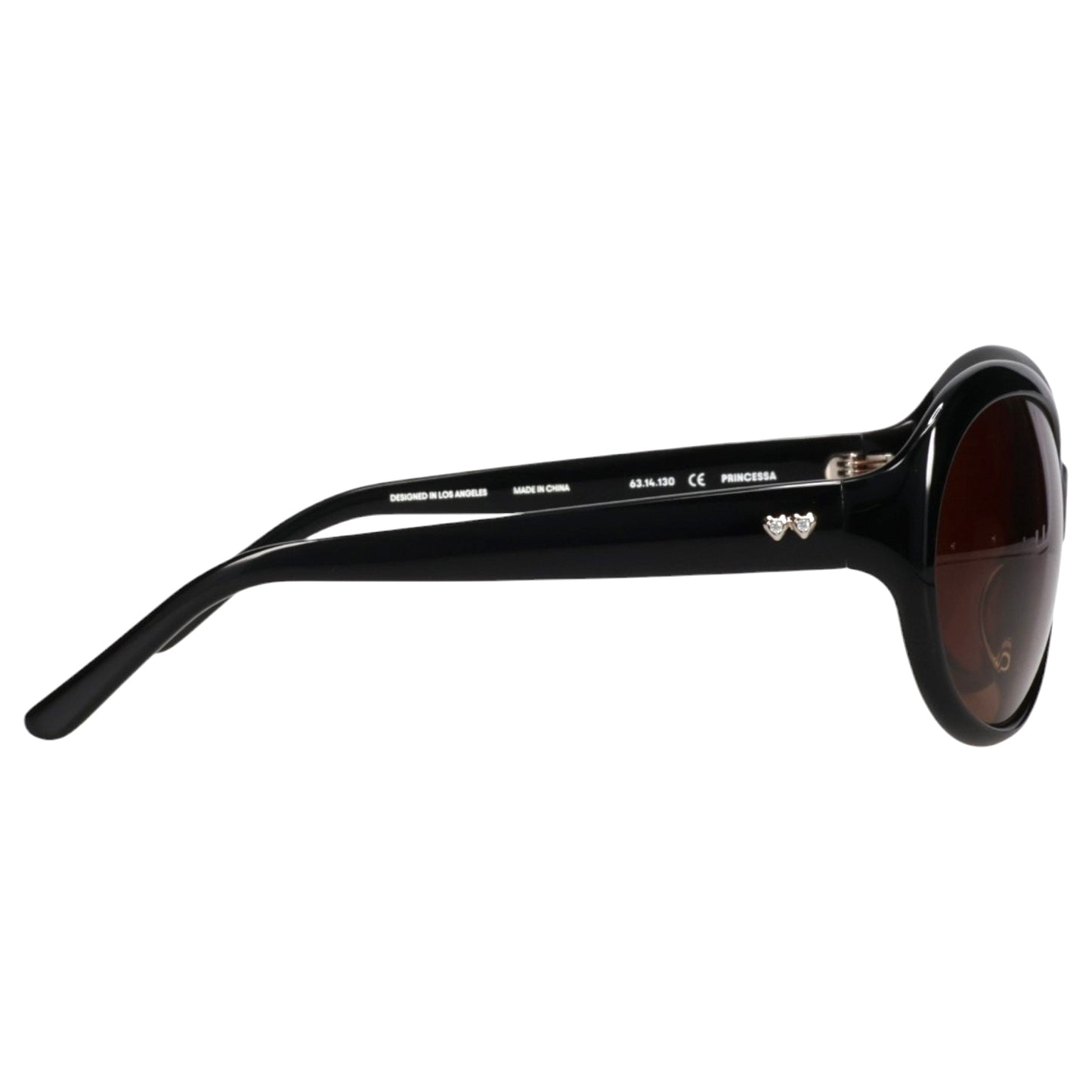 PRINCESSA / BLACK & BROWN LENS