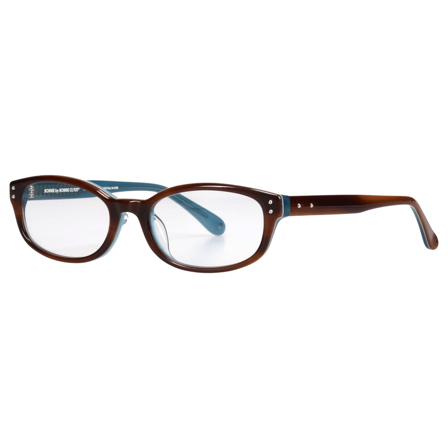 SUDOKU / LAYERED TEAL DEMI & CLEAR LENS