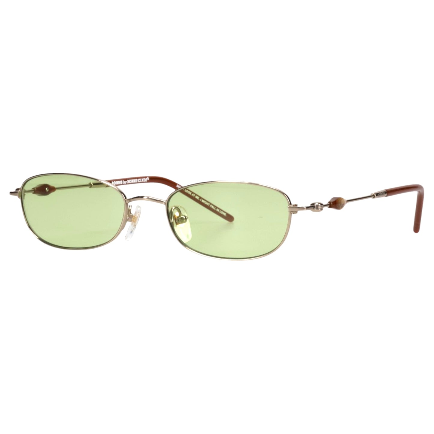 TIPTOE / GOLD DARK BROWN & GREEN TINT