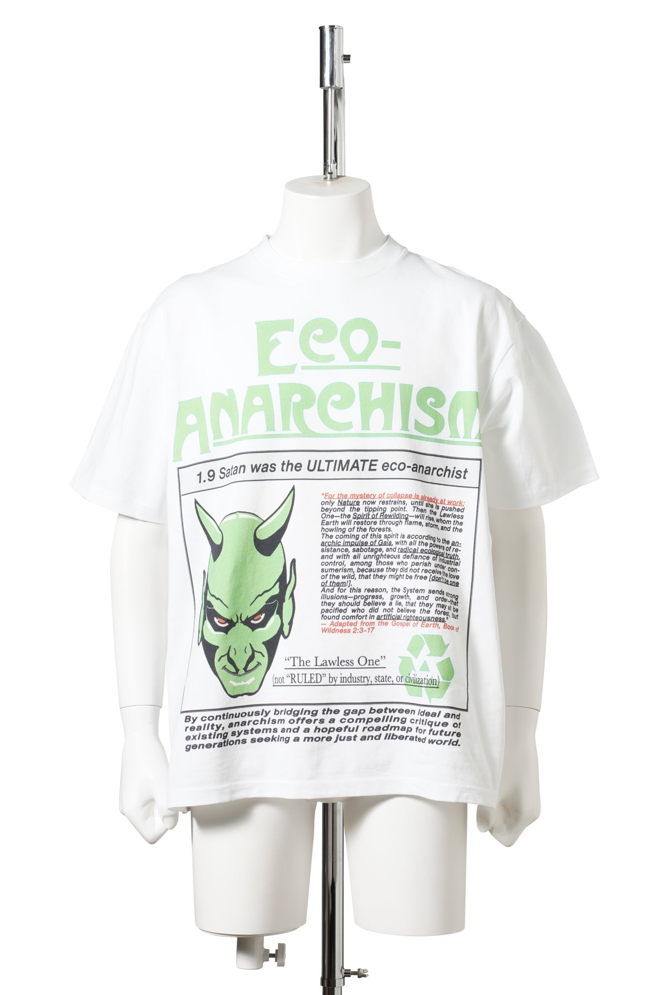 ECO-ANARCHIST / WHITE