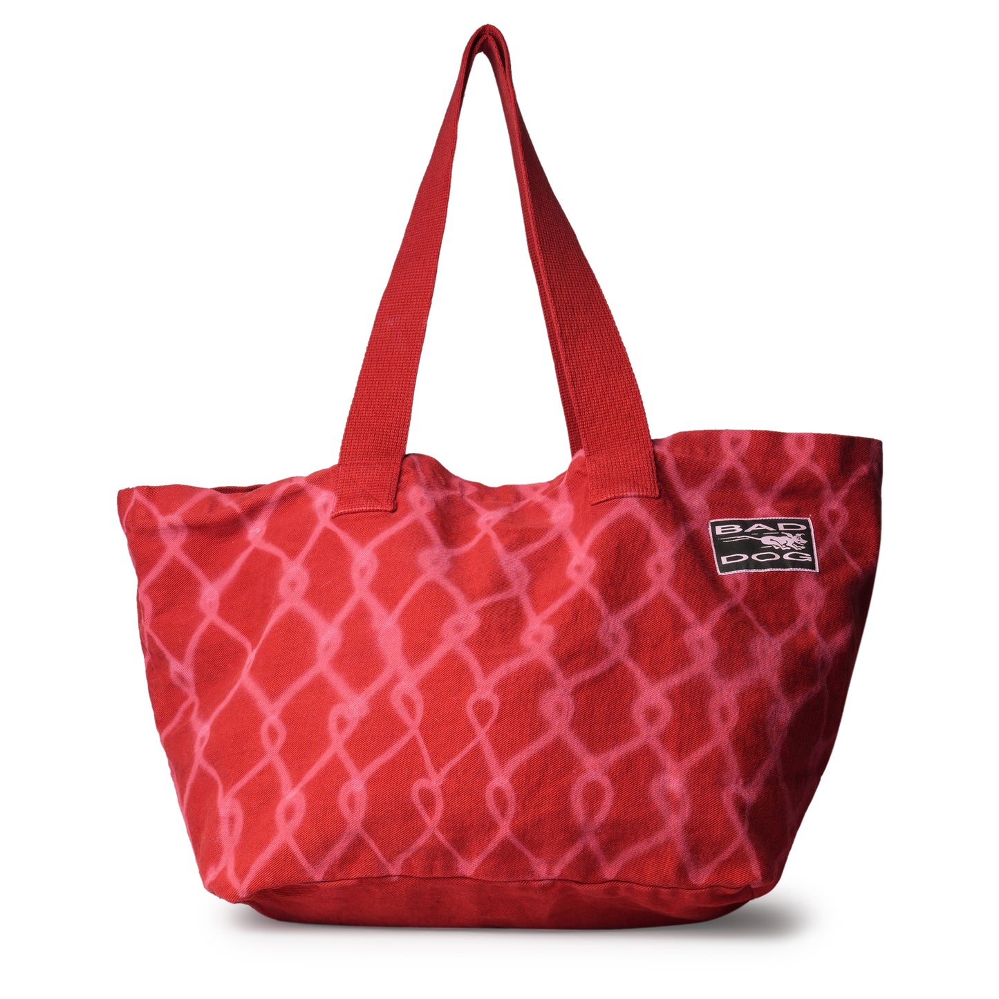 CHAINLINK TOTE XL BAG / RED