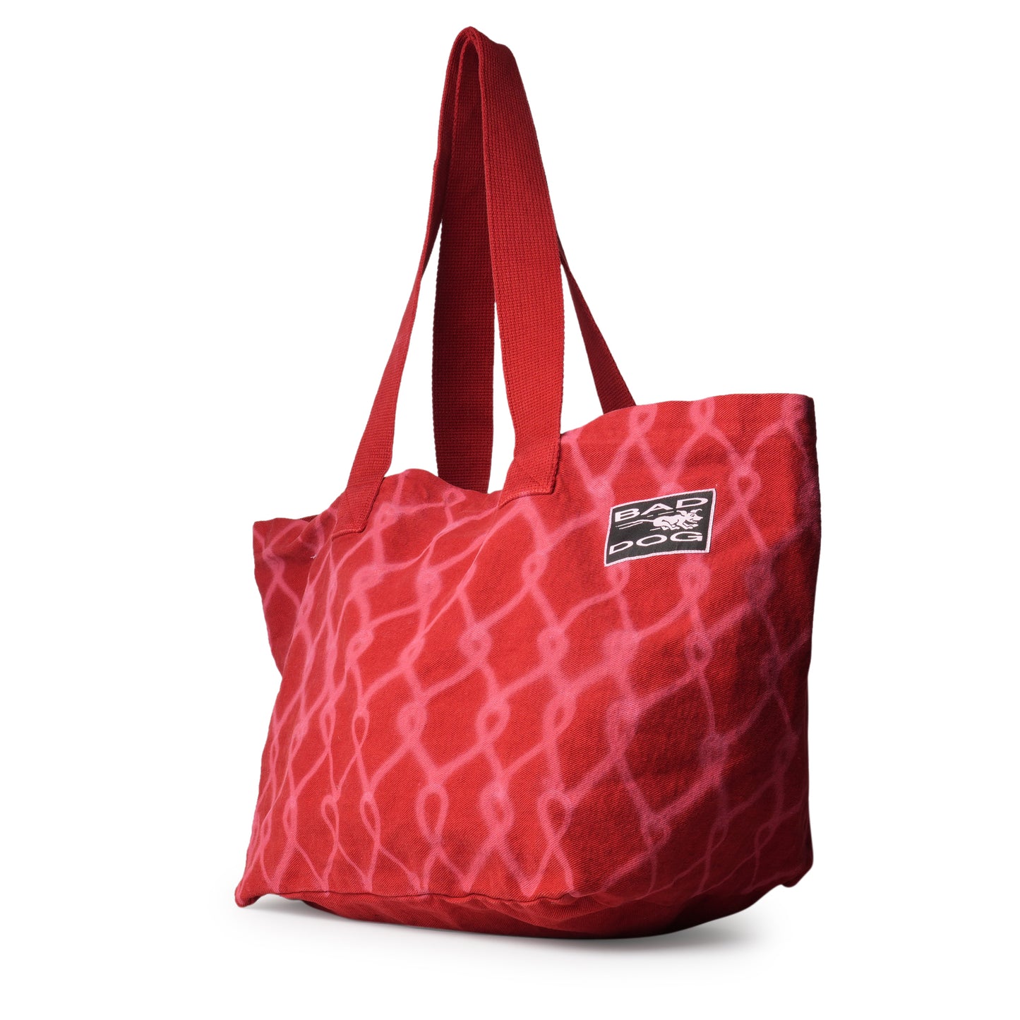 CHAINLINK TOTE XL BAG / RED