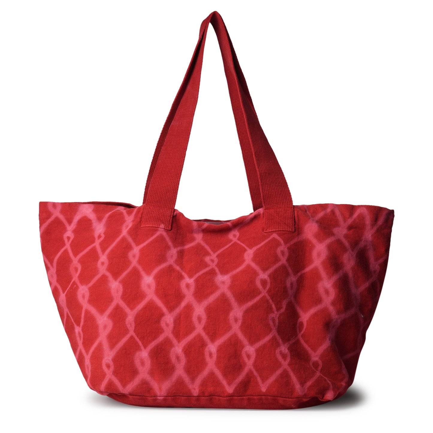 CHAINLINK TOTE XL BAG / RED