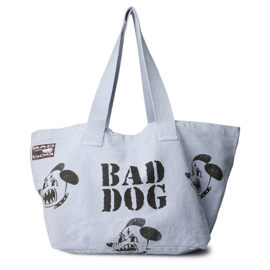 BAD DOG TOTE XL BAG / LIGHT BLUE