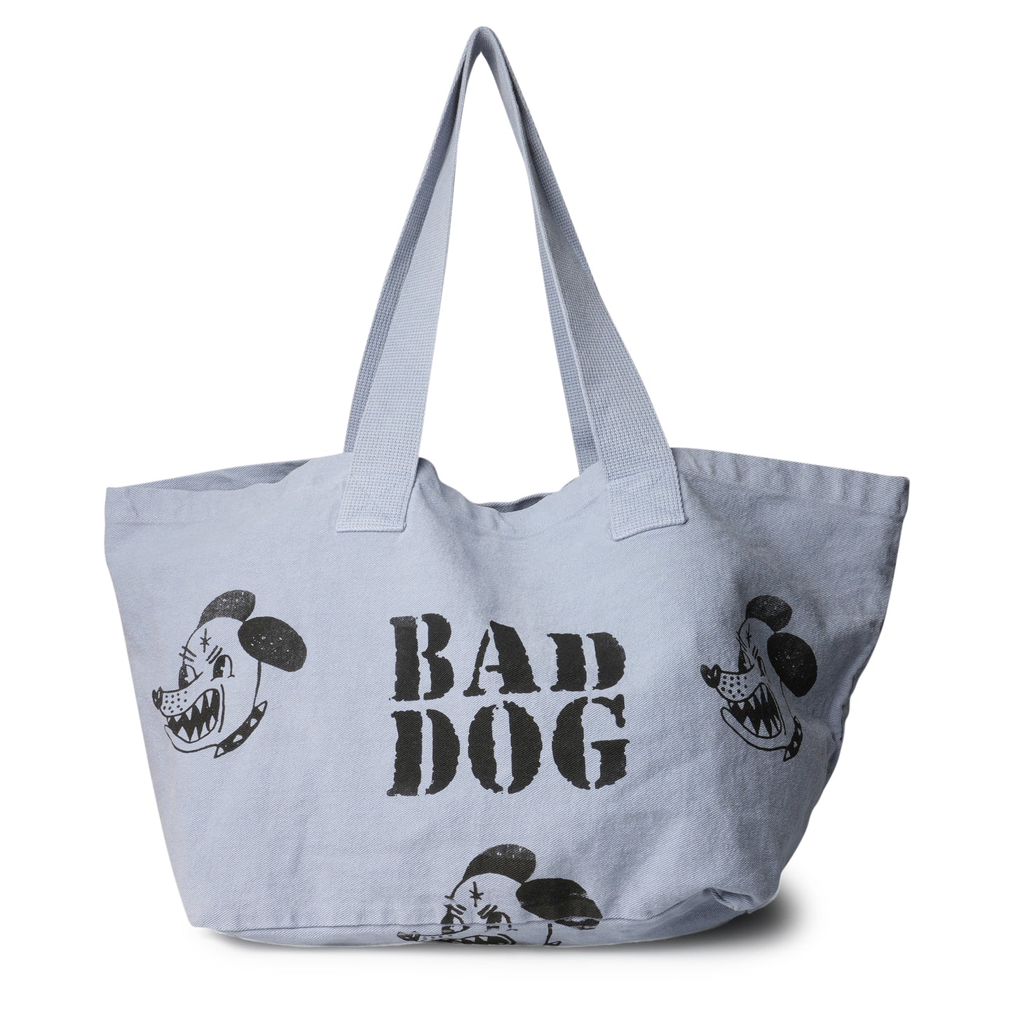 BAD DOG TOTE XL BAG / LIGHT BLUE