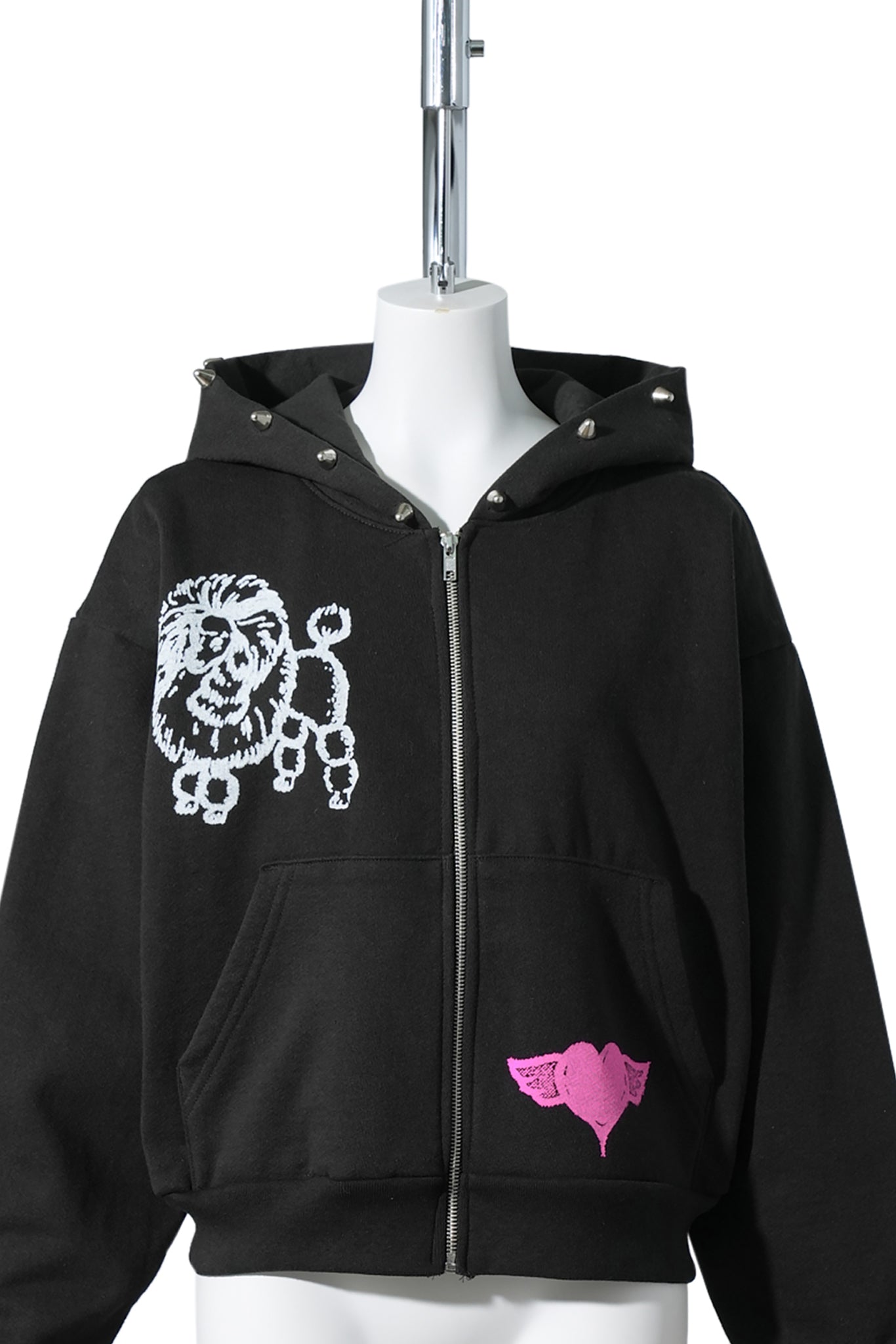 BAD DOG HOODIE / BLACK