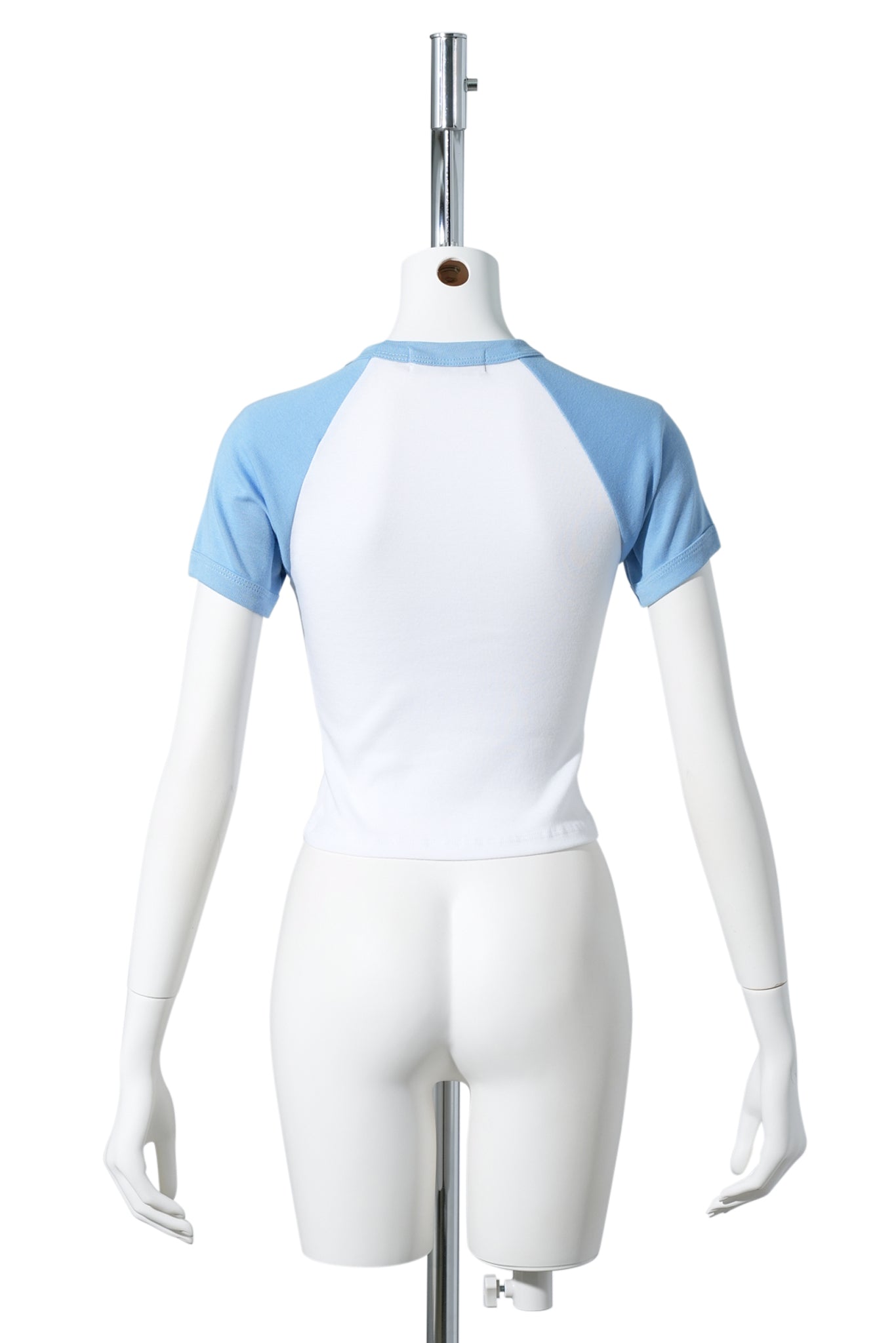 DOGGY RAGLON SHIRT / WHITE/SAX