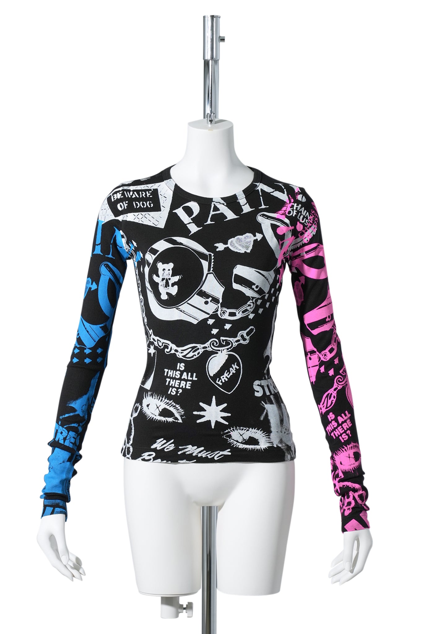 DIVINE LONG SLEEVE SHIRT / BLACK