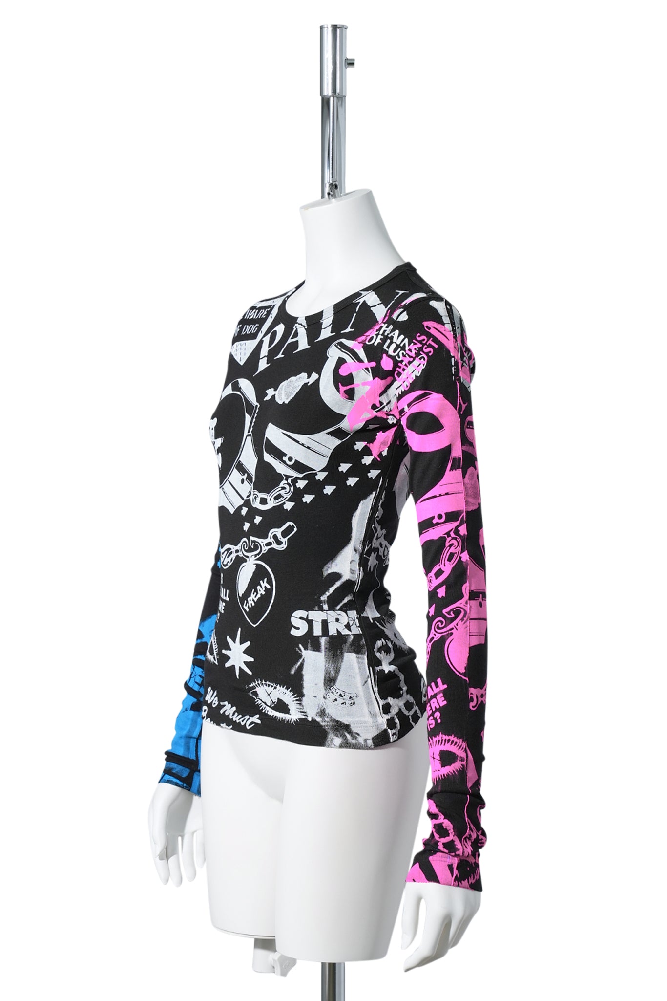 DIVINE LONG SLEEVE SHIRT / BLACK