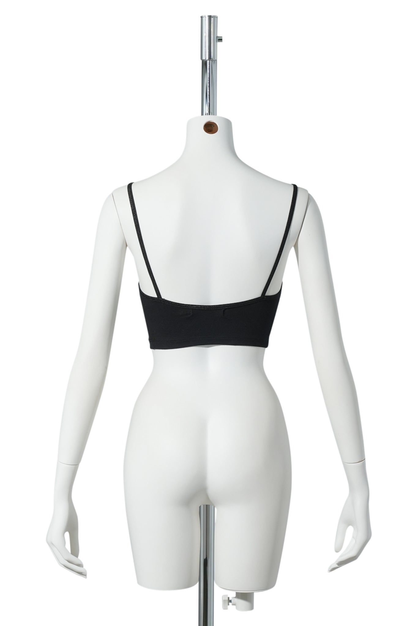 PAW PRINT CROPPED TANK / BLACK/WHITE