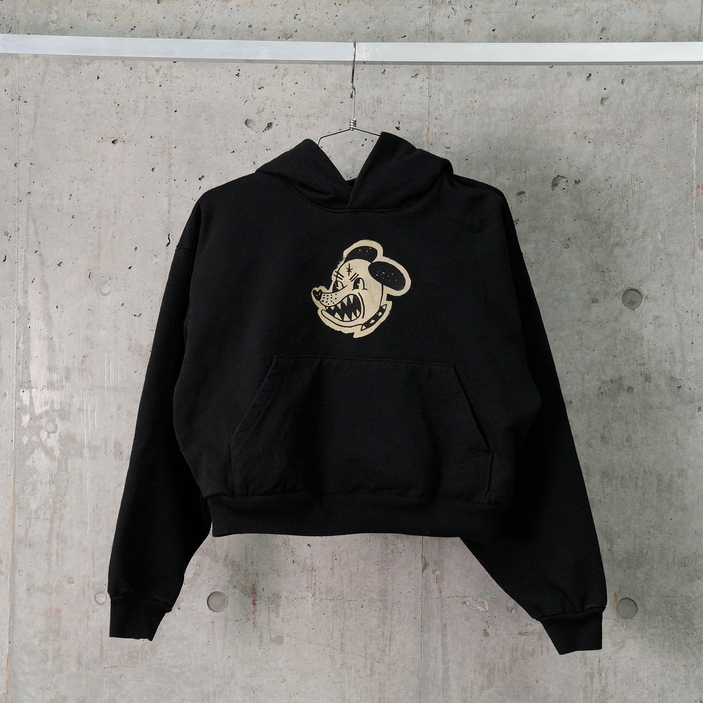 DOG HOODIE / BLACK