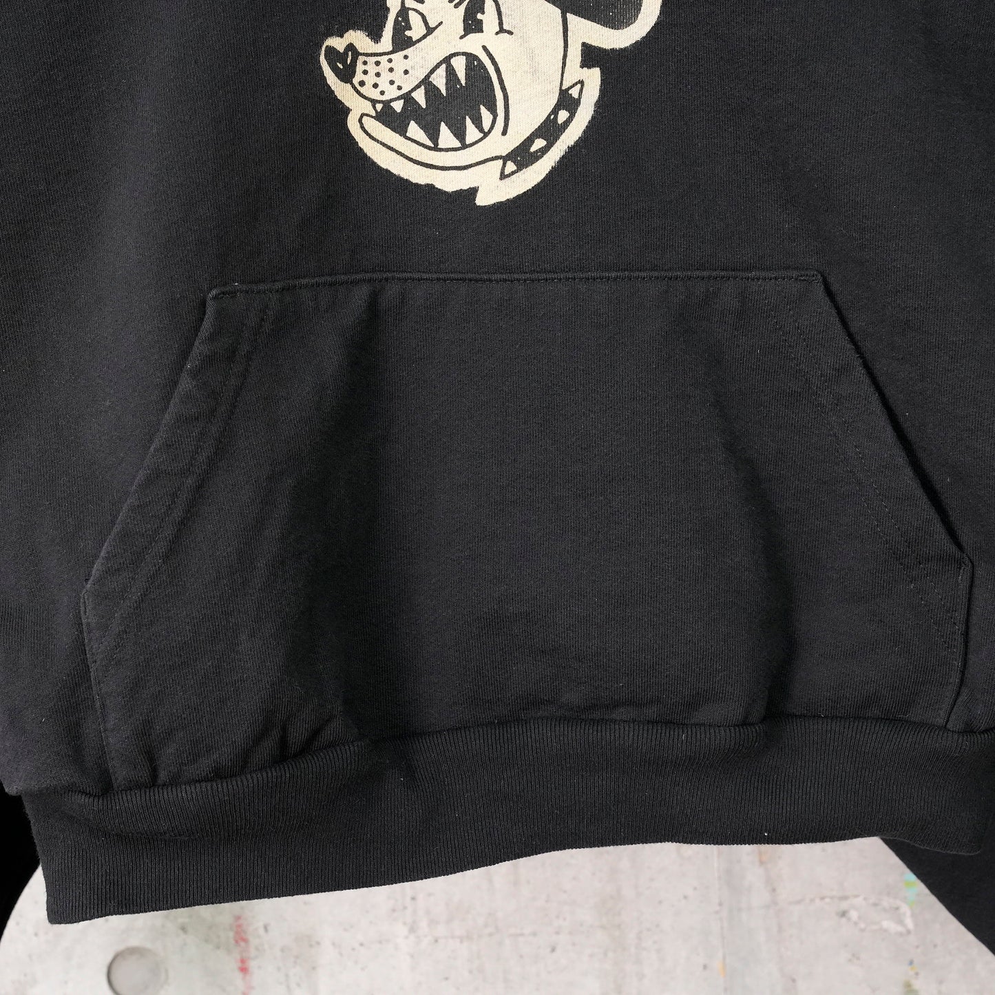 DOG HOODIE / BLACK